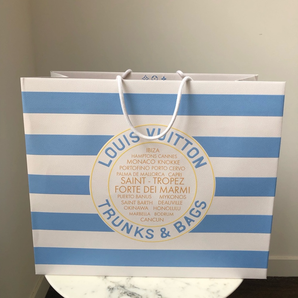 LOUIS VUITTON x Resort Limited Edition 2026 Gift Shopping Bag Beach Tote HUGE XL